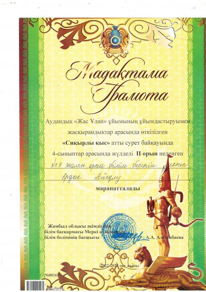 "Сиқырлы қыс" атты сурет байқауы
